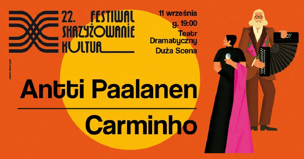 22. Festiwal Skrzyżowanie Kultur – Antti Paalanen i Carminho