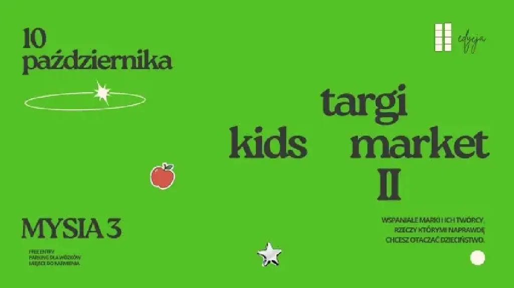Kids Market – kameralne targi dla mam i dzieci