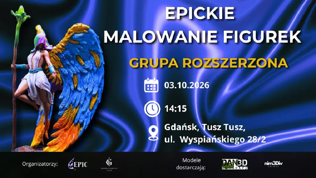 EPICkie Malowanie Figurek – warsztaty rozszerzone