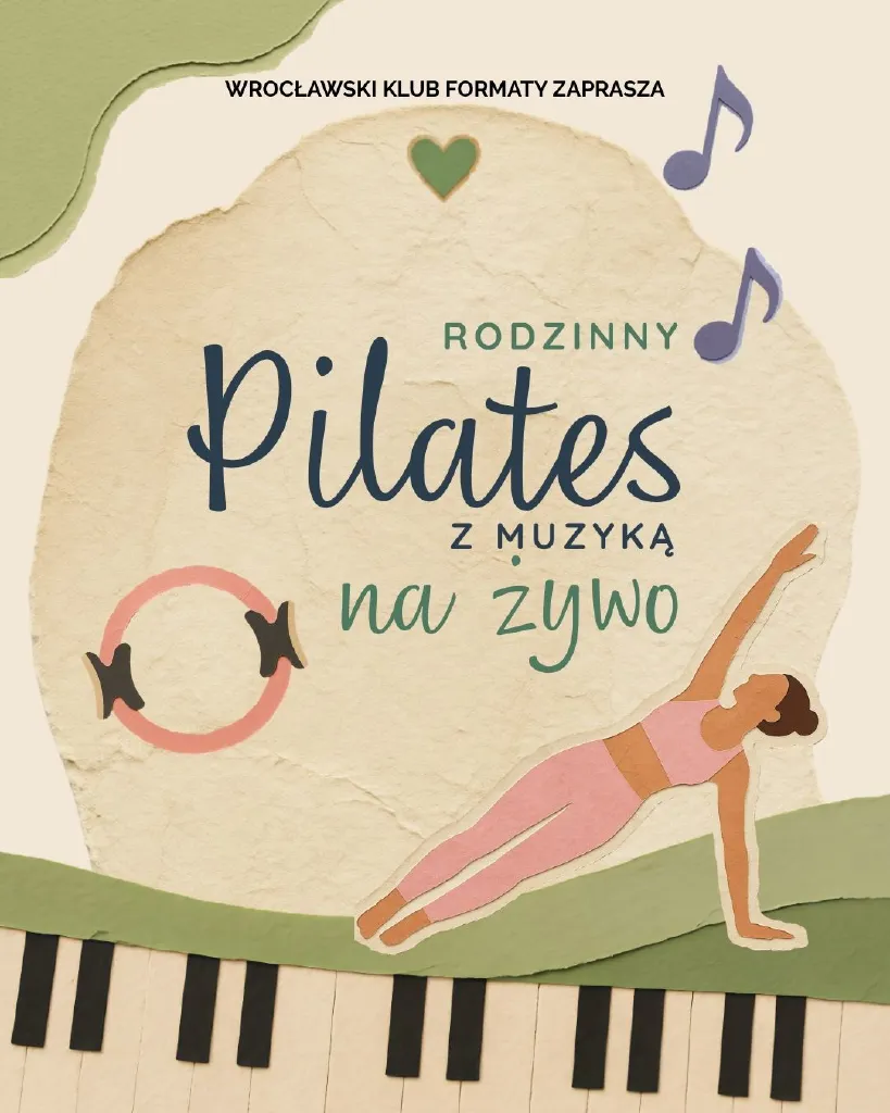 Pilates z muzyką na żywo – zajęcia rodzinne