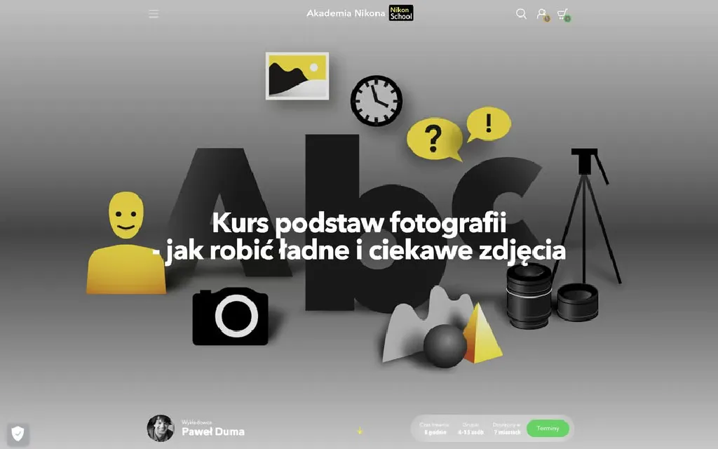 Kurs podstaw fotografii – Akademia Nikona