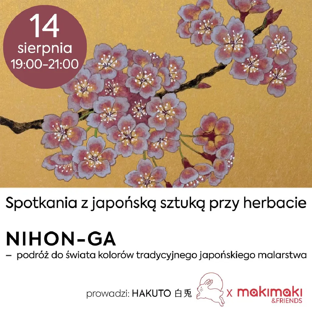 Nihon-ga – spotkanie z japońską sztuką przy herbacie