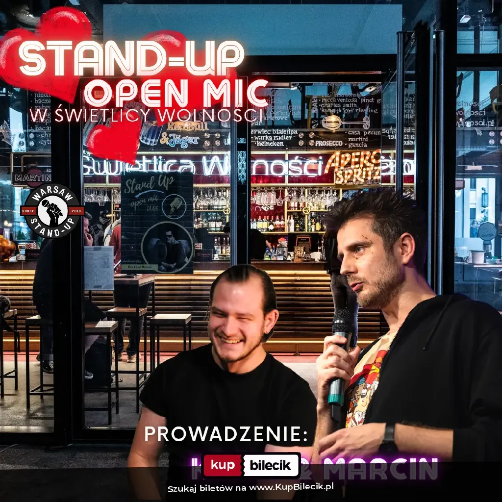 Otwarta scena stand-upowa w Świetlicy Wolności