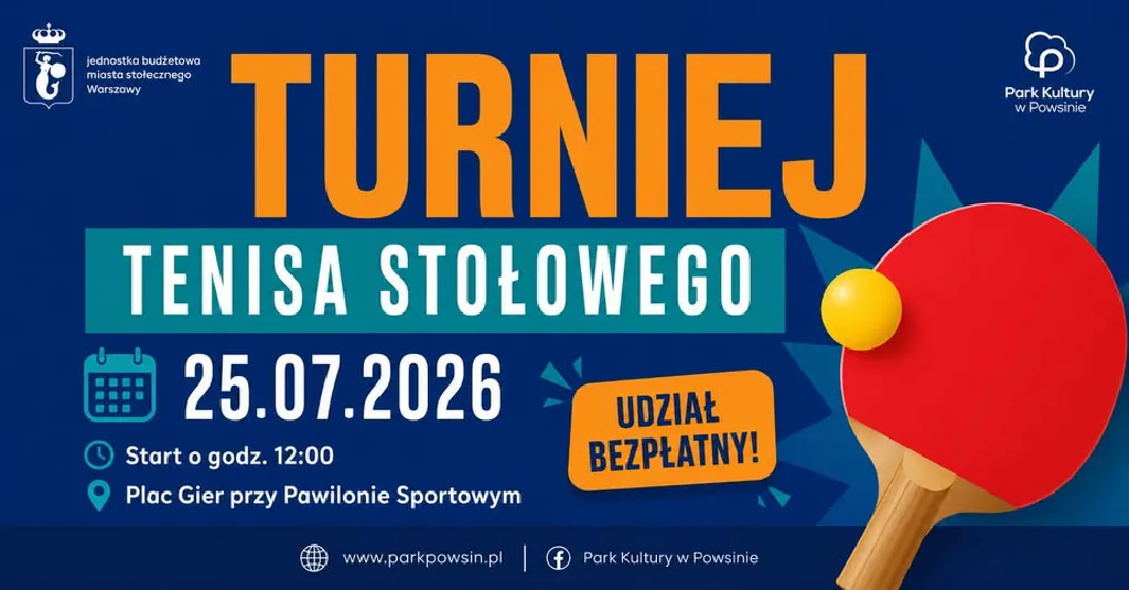 Turniej tenisa stołowego