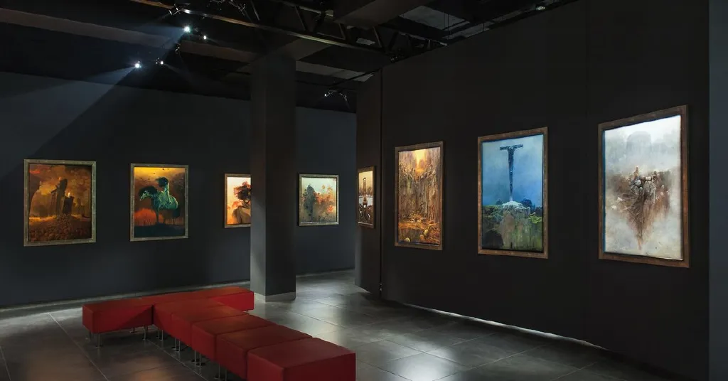Oprowadzanie kuratorskie po Galerii Zdzisława Beksińskiego