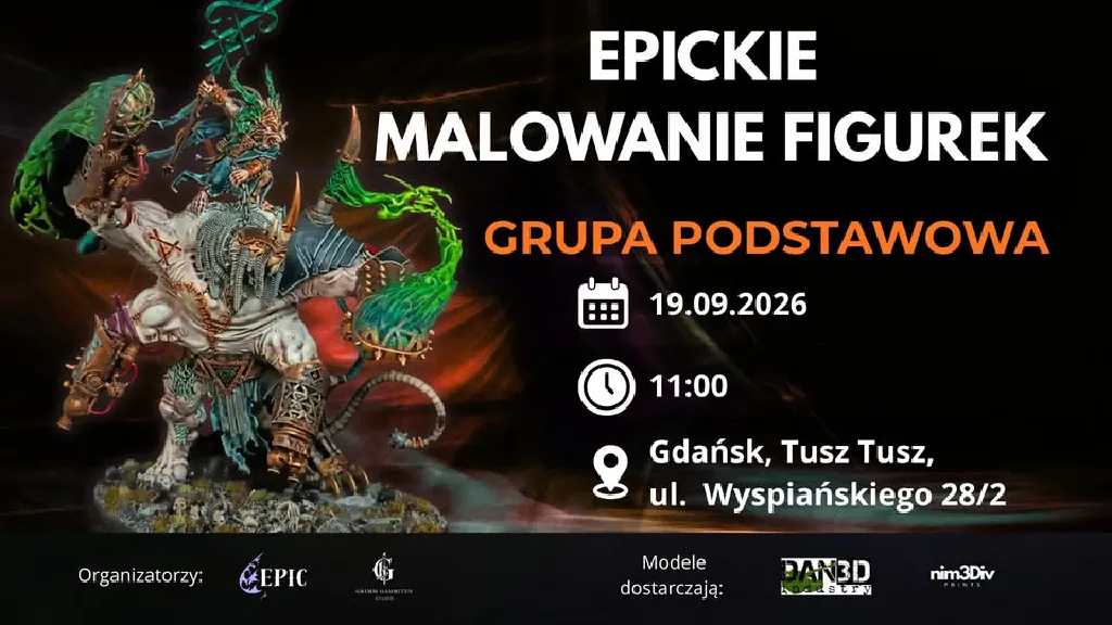 EPICkie Malowanie Figurek – warsztaty w Gdańsku