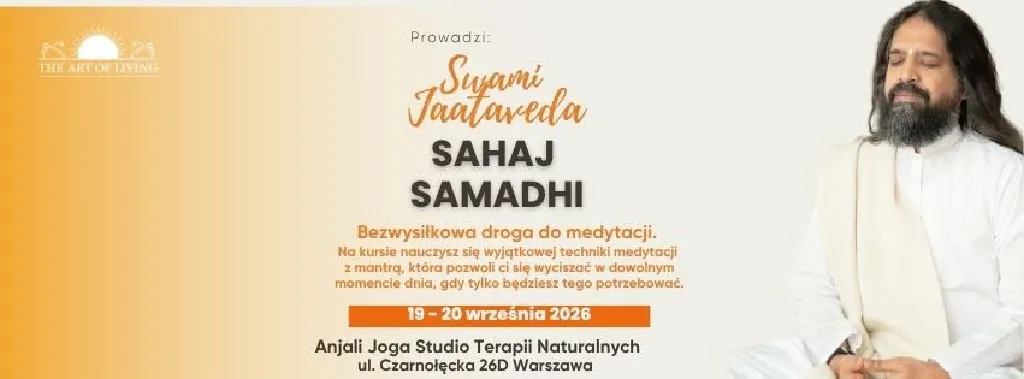 Kurs medytacji Sahaj Samadhi