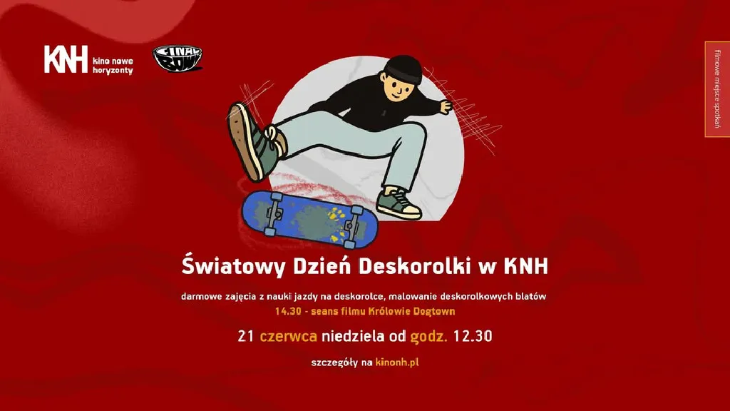 Dzień deskorolki w KNH – Go Skateboarding Day