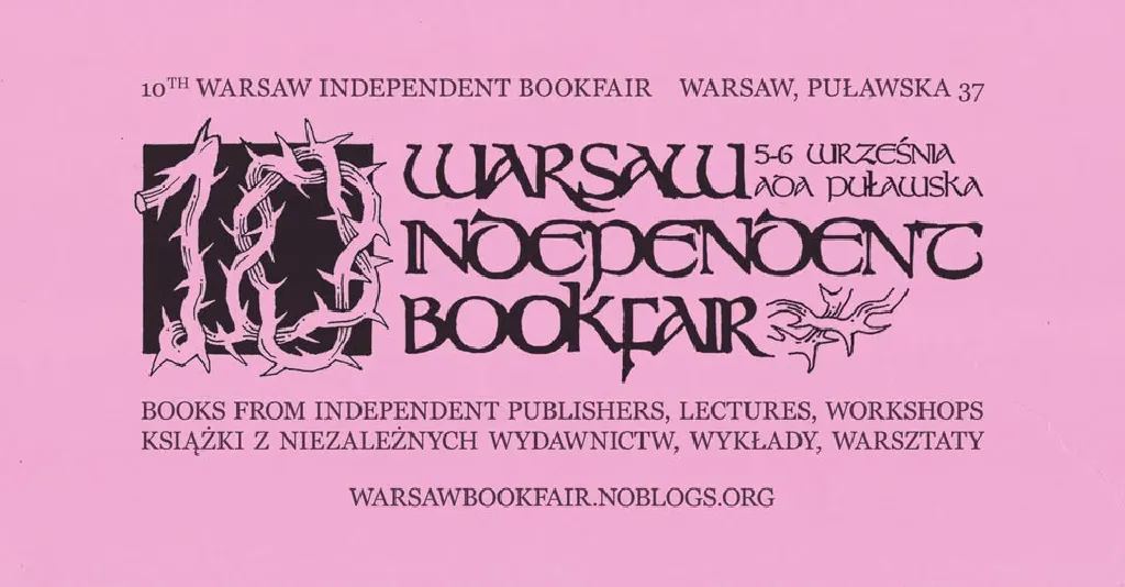 Warsaw Independent Bookfair 2026