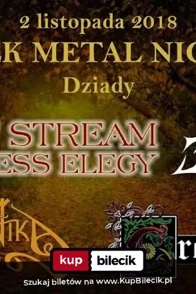 Folk Metal Night Dziady – Runika, Łysa Góra i Czarny Bez