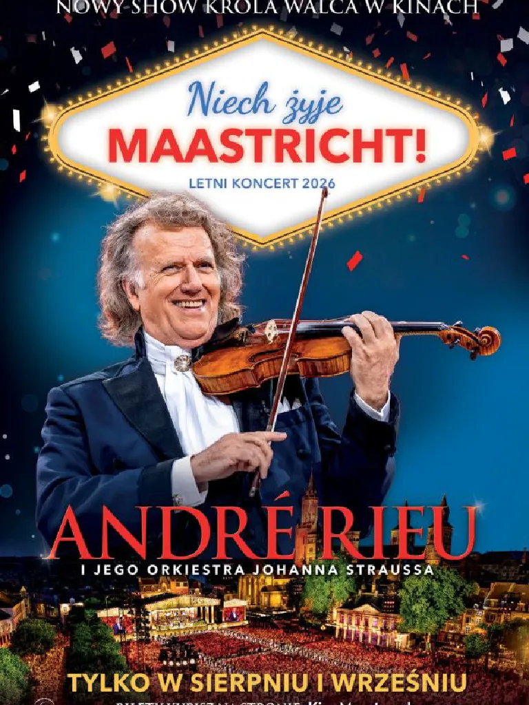 André Rieu. Niech żyje Maastricht! – retransmisja w Helios