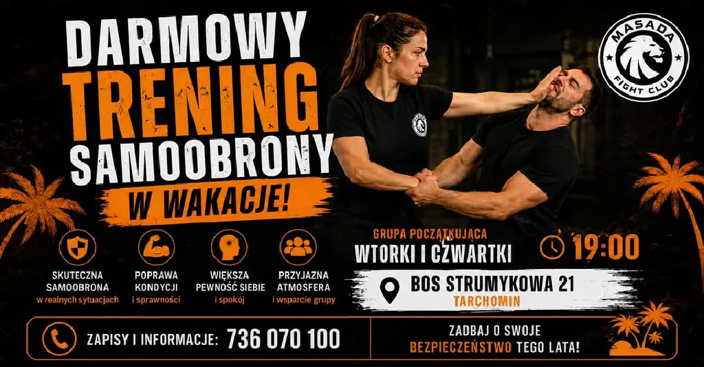 Darmowy trening samoobrony