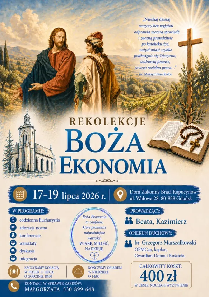 Rekolekcje Boża Ekonomia