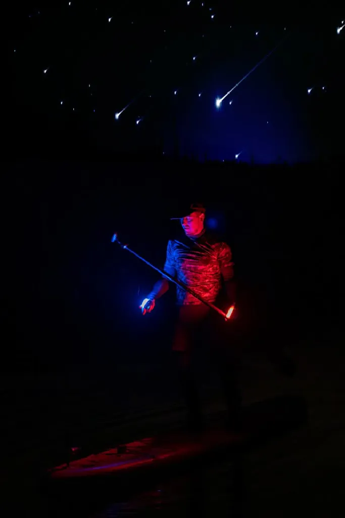 Perseidy 2026 – nocne pływanie na SUP