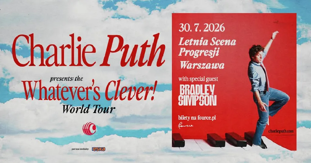 Charlie Puth – Whatever's Clever! World Tour