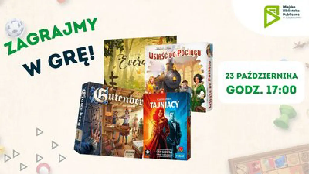Zagrajmy w grę! – spotkanie planszówkowe