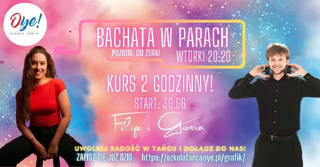 Kurs Bachaty od podstaw w Szkole Tańca Oye!