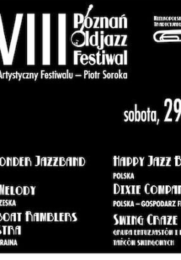 XVIII Poznań Old Jazz Festival