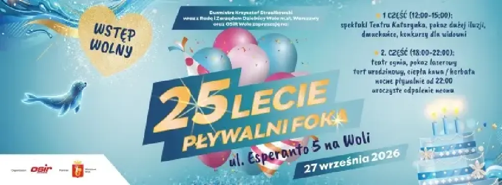 Jubileusz 25-lecia Pływalni Foka