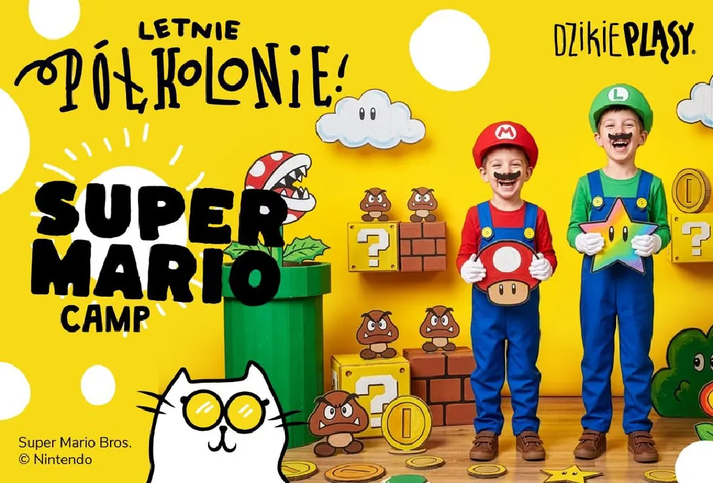Super Mario Camp – półkolonie wakacyjne