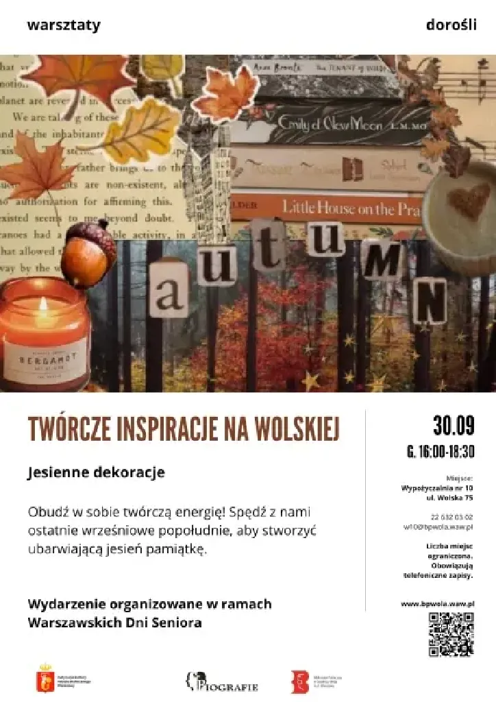 Twórcze inspiracje na Wolskiej – jesienne dekoracje