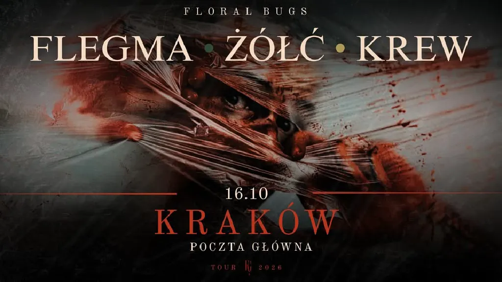 FLORAL BUGS – koncert trylogii Flegma / Żółć / Krew
