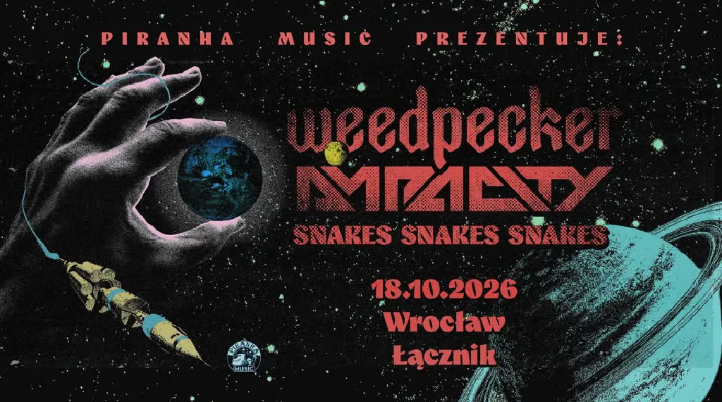 Weedpecker, Ampacity i Snakes Snakes Snakes – koncert