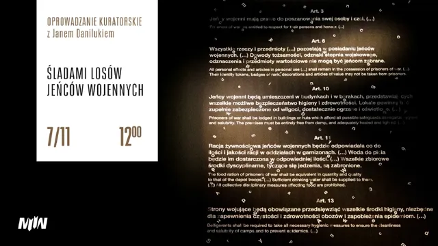 Śladami losów jeńców wojennych – oprowadzanie kuratorskie