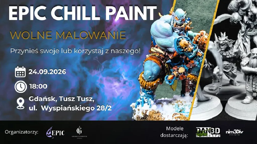 EPIC CHILL PAINT – wolne malowanie i integracja