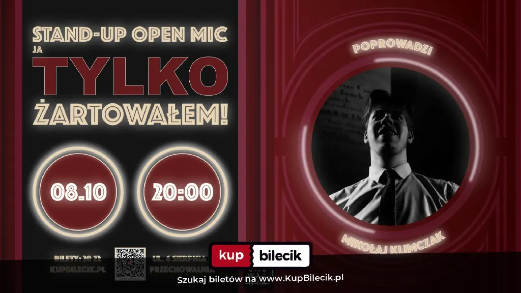 Ja Tylko Żartowałem! – stand-up open mic