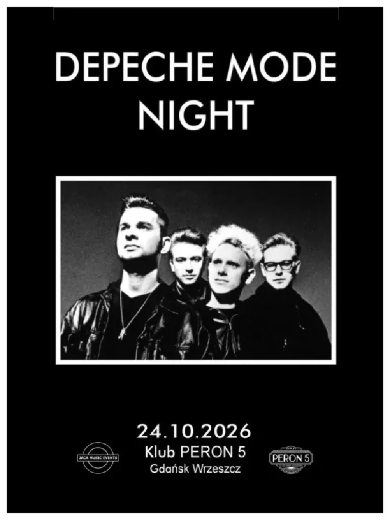 Depeche Mode Night – impreza taneczna