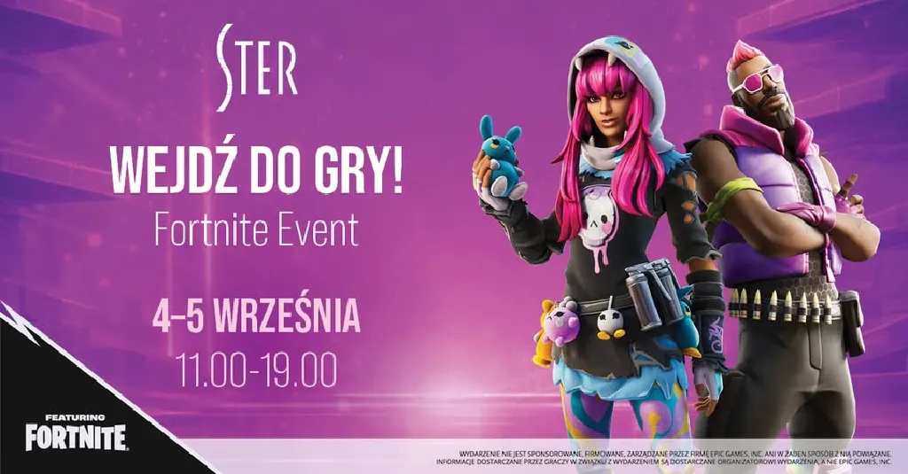 Wejdź do gry z Fortnite Event