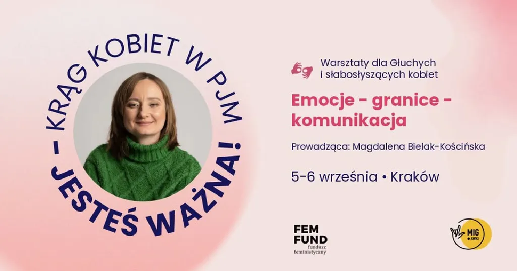 Krąg kobiet – warsztaty dla osób Głuchych i słabosłyszących