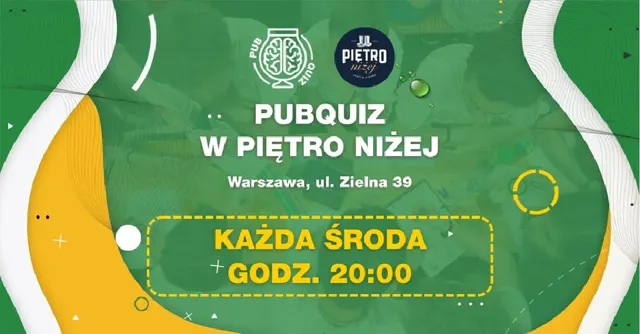 PubQuiz w Piętro Niżej – drużynowy quiz z nagrodami
