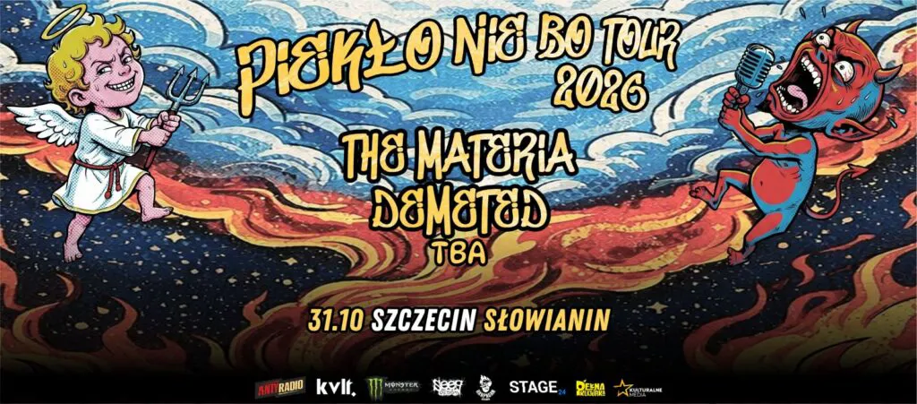 THE MATERIA x DEMETED – koncert metalowy w Szczecinie
