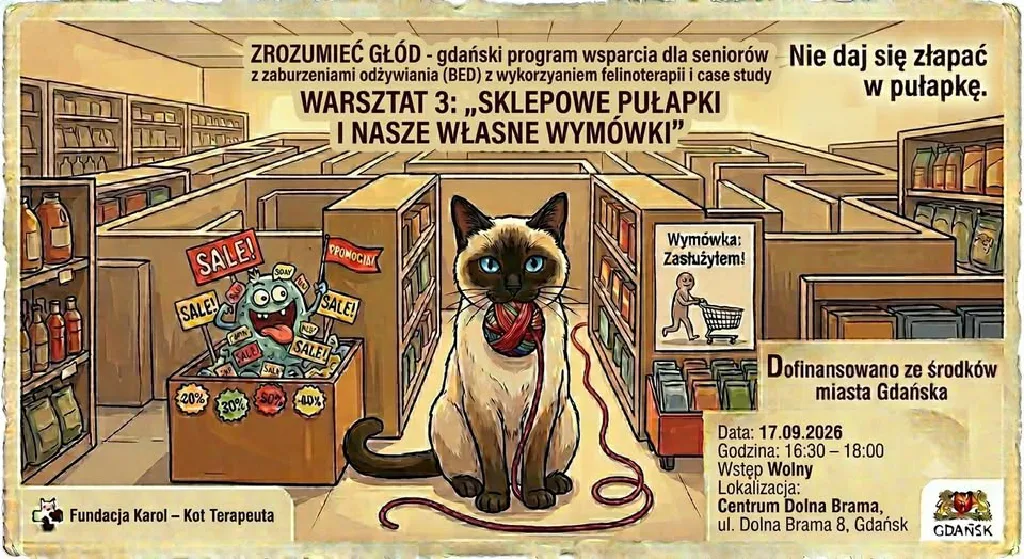 Zrozumieć głód: Sklepowe pułapki i własne wymówki – warsztaty