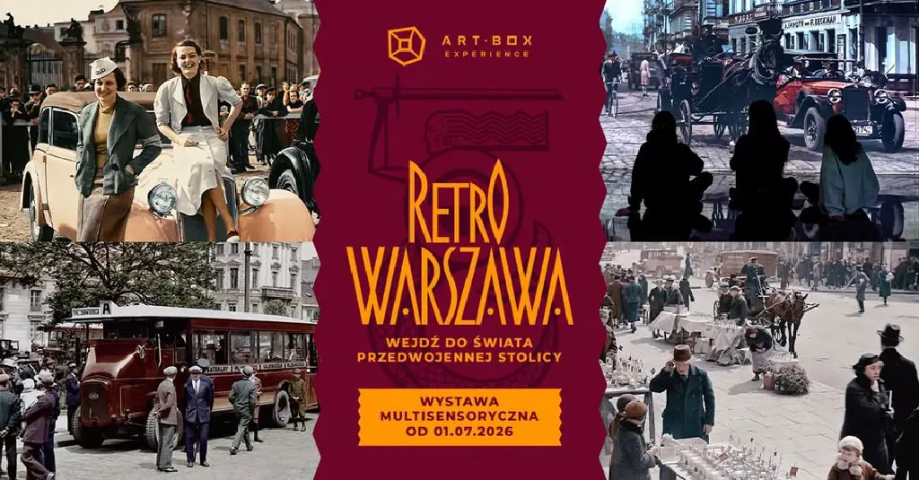 Retro Warszawa – oprowadzanie po wystawie