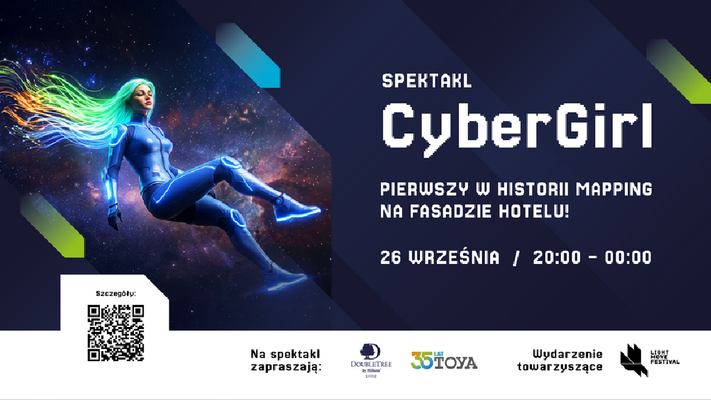 CyberGirl – wideomapping 3D