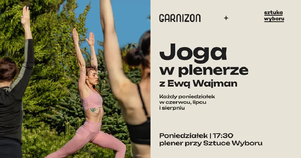 Joga w plenerze z Ewą Wajman
