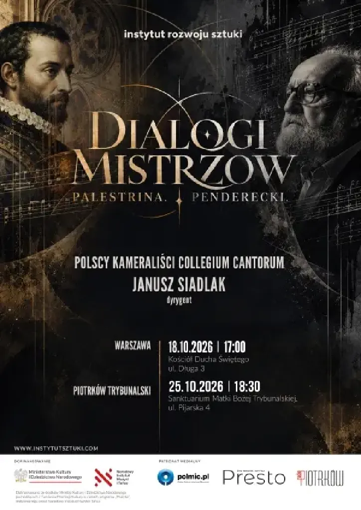 Palestrina i Penderecki – koncert Dialogi Mistrzów
