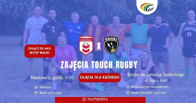 Touch rugby – treningi dla każdego