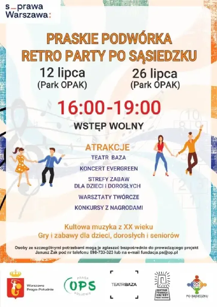 Praskie Podwórka – Retro Party po Sąsiedzku