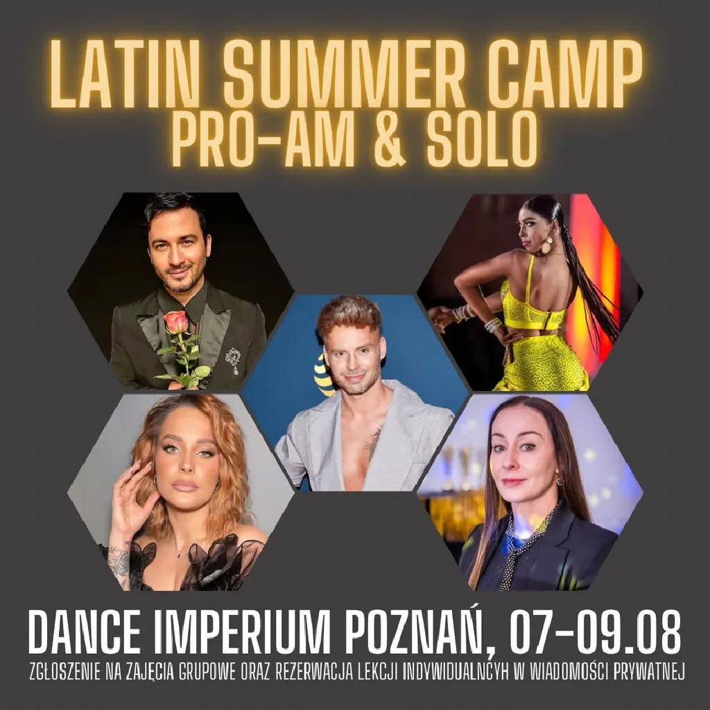 LATIN SUMMER CAMP – warsztaty taneczne
