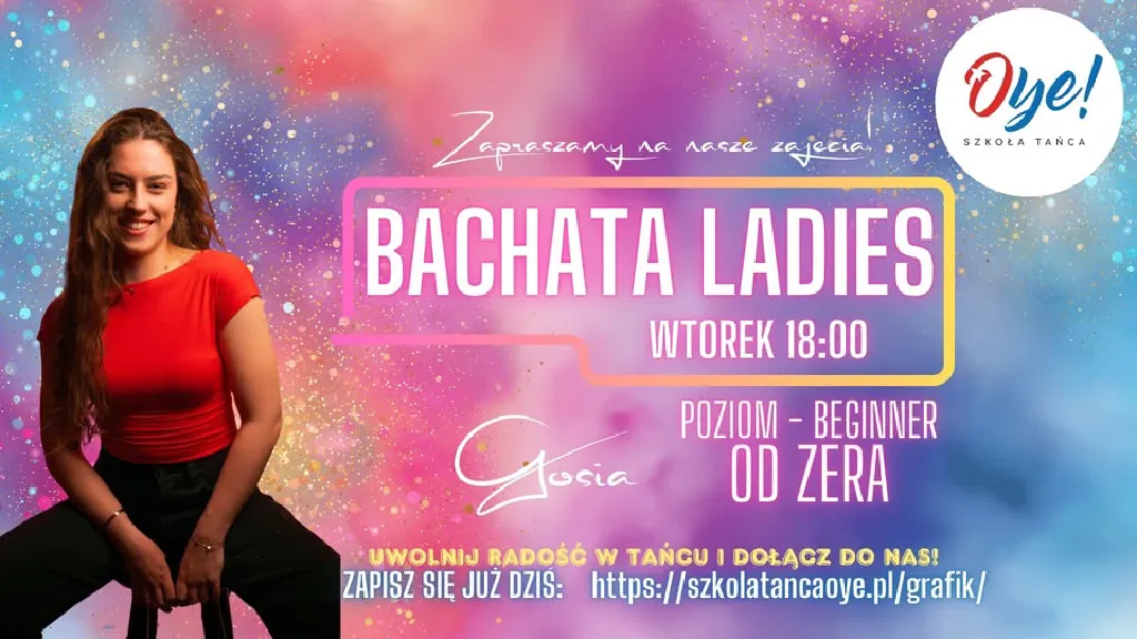 Bachata Ladies – kurs tańca solo
