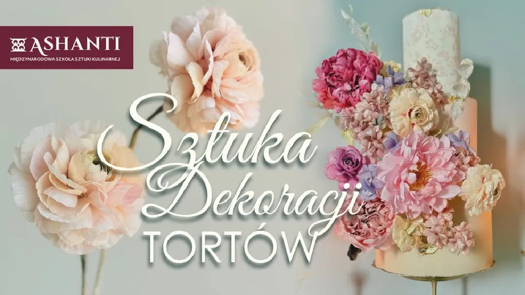 Sztuka dekoracji tortów – szkolenie z Beatą Tomasiewicz