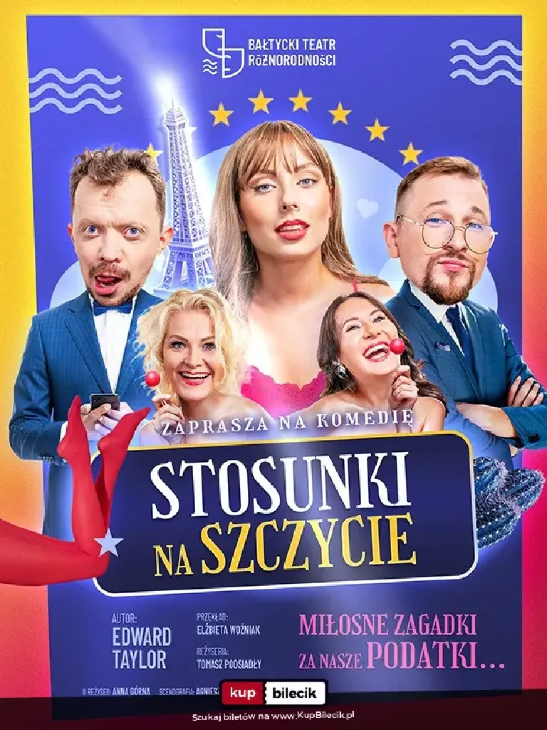 Stosunki na szczycie – komedia Bałtyckiego Teatru Różnorodności