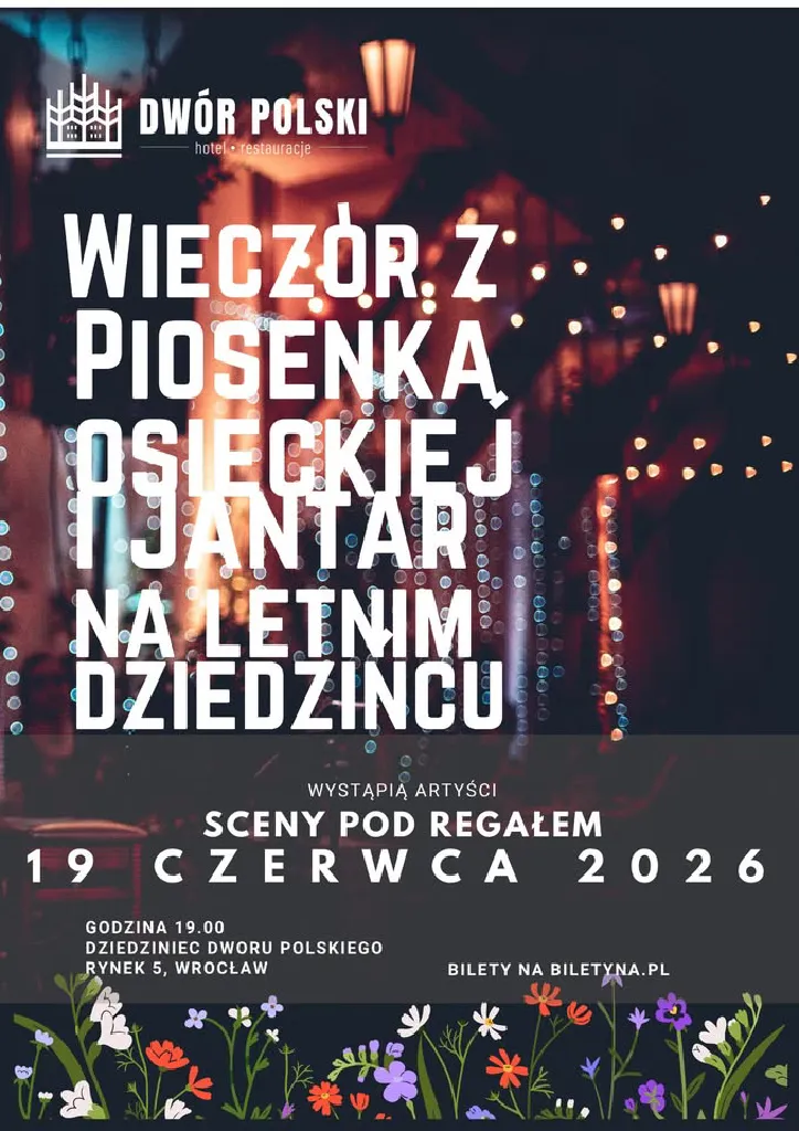 Wieczór z muzyką Anny Jantar i Agnieszki Osieckiej