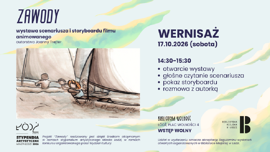 Zawody – wernisaż wystawy w Bibliotece Wolność