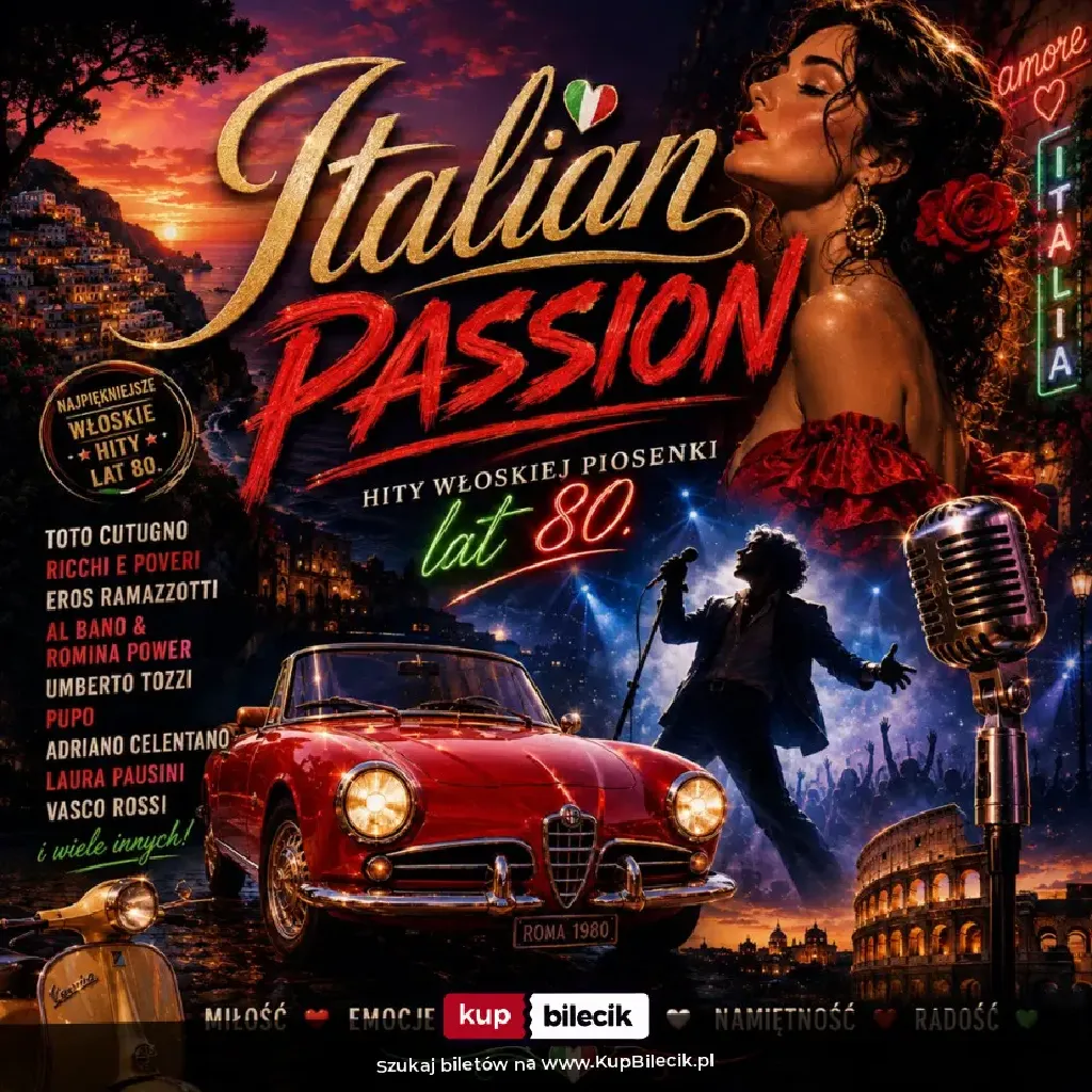 Italian Passion – wieczór burleski