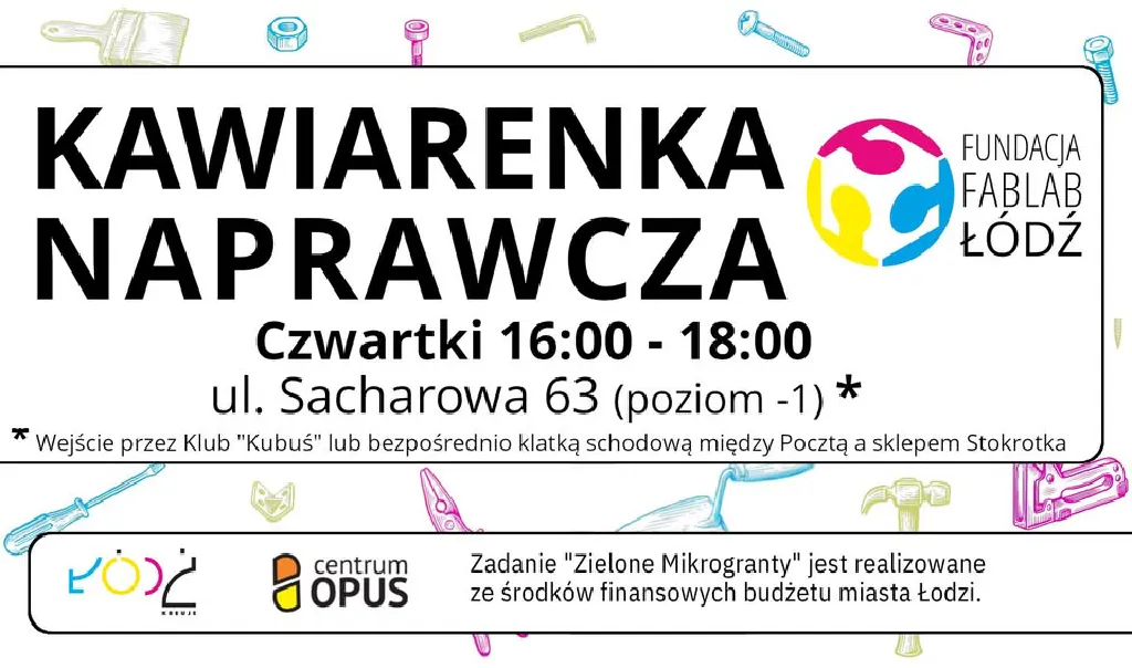 Kawiarenka Naprawcza – warsztaty